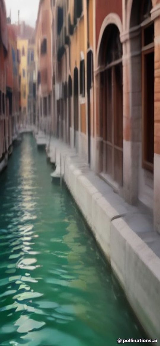 venice App 首页界面，顶部搜索框下方排列着分类条目列表，浅蓝色背景配钴蓝高亮，整体清爽